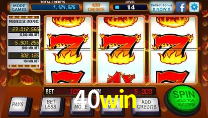 Descubra o Mundo do Cassino Online com 40win