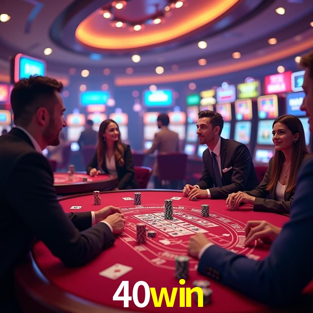 Interface do App 40win